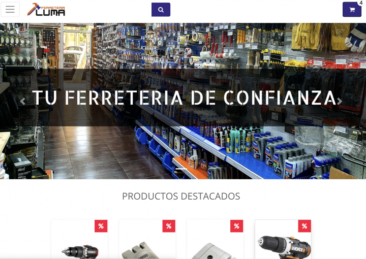Tienda Online Ferreteria Luma