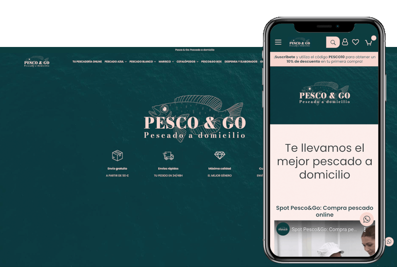 Página Pesco&Go
